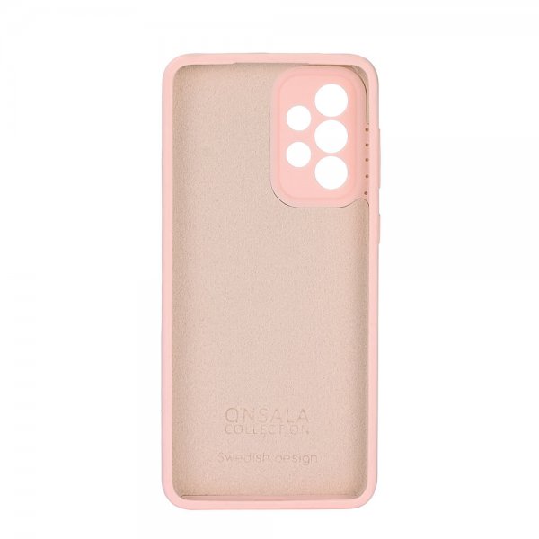 Onsala Samsung Galaxy A03 Cover Silikone Chalk Pink