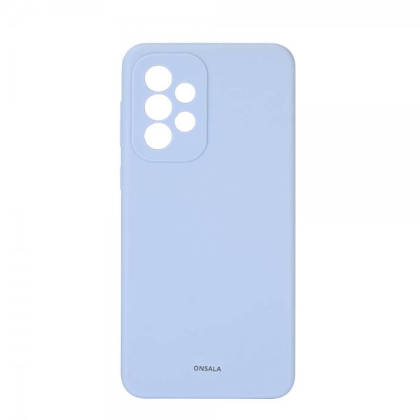 Onsala Samsung Galaxy A33 5G Cover Silikone Lyseblå