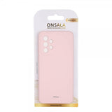 Onsala Samsung Galaxy A33 5G Cover Silikone Chalk Pink