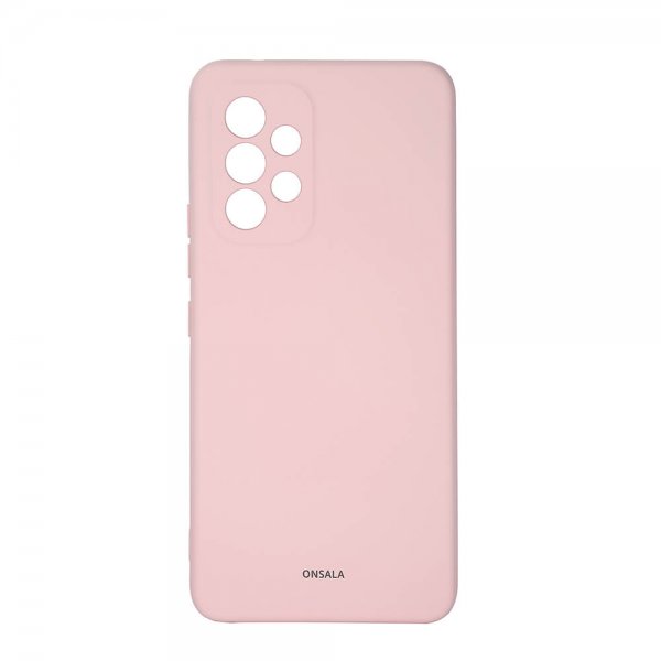 Onsala Samsung Galaxy A53 5G Cover Silikone Chalk Pink