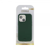 Onsala iPhone 13 Pro Cover Silikone Olive Green