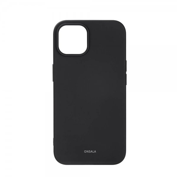 Onsala iPhone 13/iPhone 14 Cover Silikone Sort