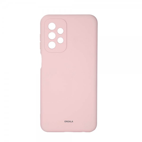 Onsala Samsung Galaxy A23 5G Cover Silikone Kridt Pink