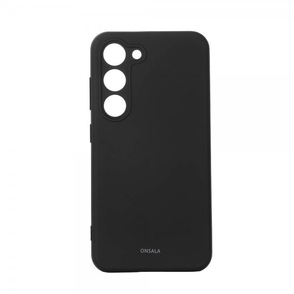 Onsala Samsung Galaxy S23 Cover Silikone Sort