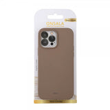 Onsala iPhone 14 Pro Max Cover Silikone Summer Sand