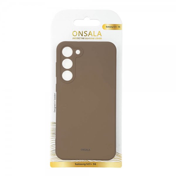 Onsala Samsung Galaxy S23 Plus Cover Silikone Summer Sand