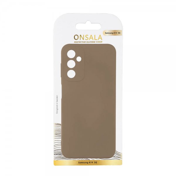 Onsala Samsung Galaxy A14 Cover Silikone Summer Sand