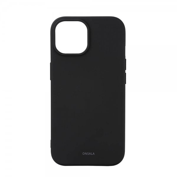 Onsala iPhone 15 Cover Silicone Touch MagSeries Sort