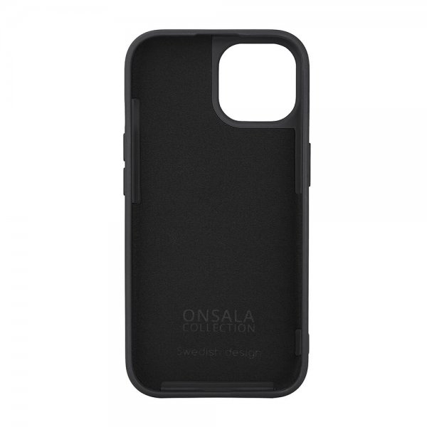 Onsala iPhone 15 Cover Silicone Touch MagSeries Sort