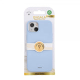 Onsala iPhone 15 Plus Cover Silikone Touch MagSeries Lyseblå