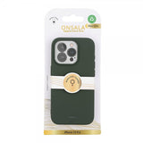 Onsala iPhone 15 Pro Cover Silicone Touch MagSeries Olive Green
