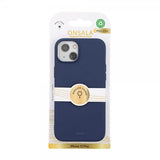 Onsala iPhone 15 Plus Cover Silicone Touch MagSeries Mørkeblå