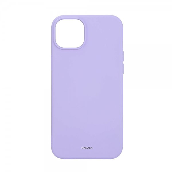 Onsala iPhone 15 Plus Cover Silicone Touch MagSeries Lilla