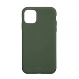 Onsala iPhone 11 Cover Silikonefornemmelse Olive Green