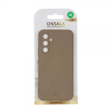 Onsala Samsung Galaxy A55 Cover Silikonefølelse Brun