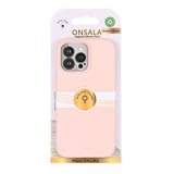 Onsala iPhone 16 Pro Max Cover Silikonefornemmelse Chalk Pink