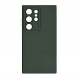 Onsala Samsung Galaxy S24 Ultra Cover Silikonefornemmelse Olive Green