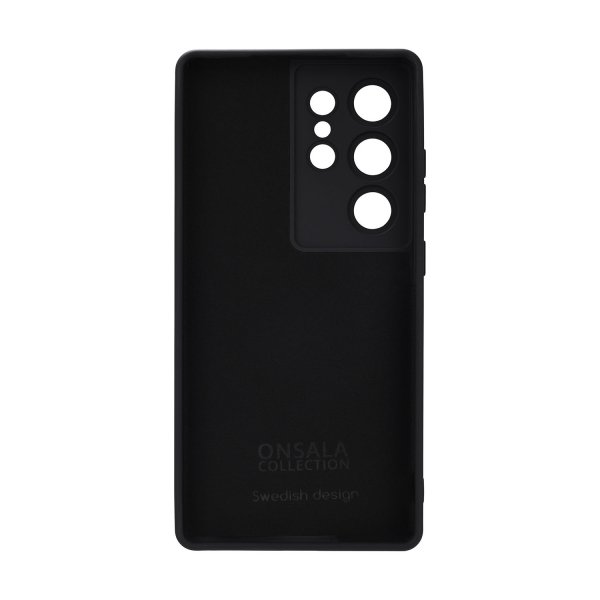Onsala Samsung Galaxy S25 Ultra Cover Silikonefølelse Sort