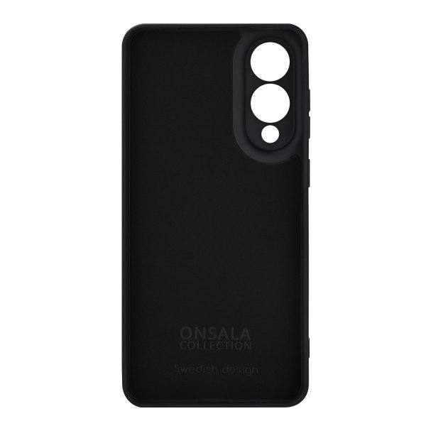 Onsala Samsung Galaxy S25 Edge Cover Silikonefølelse Sort