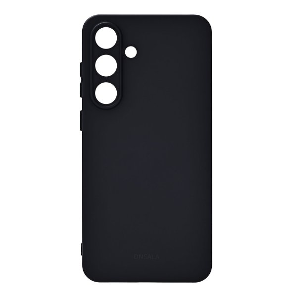 Onsala Samsung Galaxy S25 FE Cover Silikonefølelse Sort