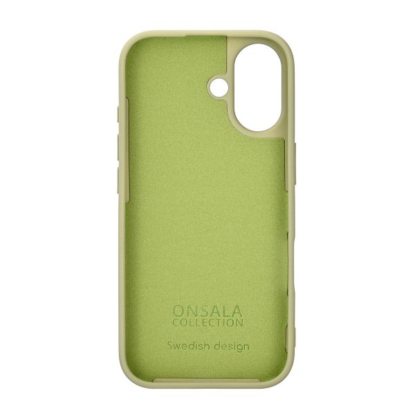 Onsala iPhone 17 Cover Silikonefølelse Lime