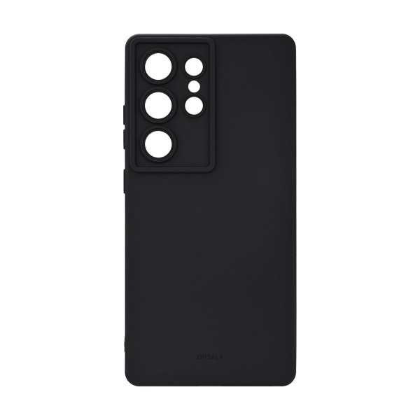 Onsala Samsung Galaxy S26 Ultra Cover Silikonefornemmelse Sort