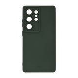Onsala Samsung Galaxy S26 Ultra Cover Silikonefornemmelse Olivengrøn