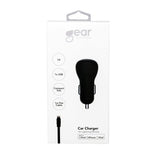 Gear Billader 1xUSB 1A Lightning Kabel 1m MFI Sort
