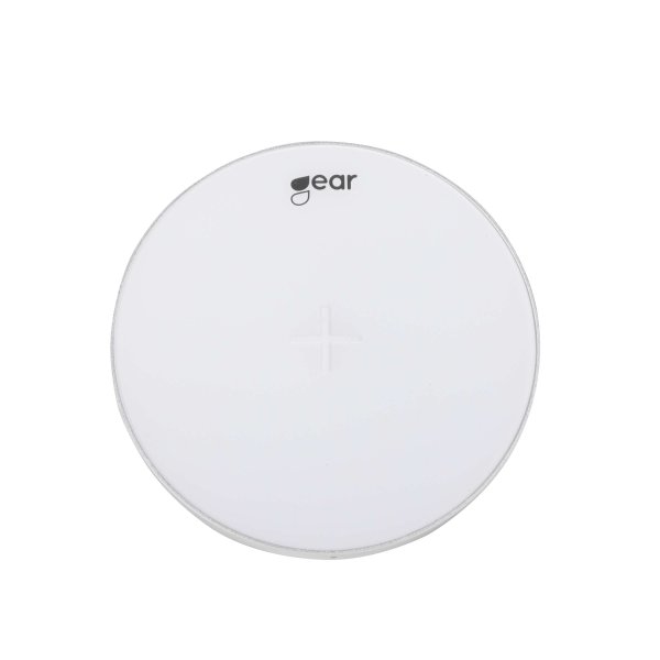 Gear Trådløs QI Oplader 5W 1A Hvid