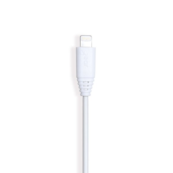 Gear Ladekabel Lightning til USB-A 1m MFI Hvid