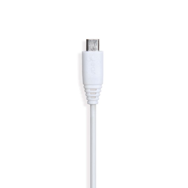 Gear Ladekabel Micro-USB til USB-A 1m Hvid