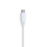 Gear Ladekabel Micro-USB til USB-A 1m Hvid