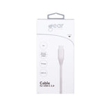 Gear Ladekabel USB-A til USB-C 3m Hvid