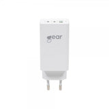 Gear Oplader GAN 2xUSB-C + 1xUSB-A PD 65W Hvid