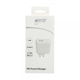 Gear Oplader 2xUSB-C PD 60W Hvid