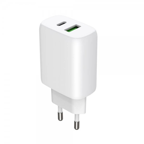 Gear Oplader PD/PPS Travel Charger 30W + QC 18W Hvid