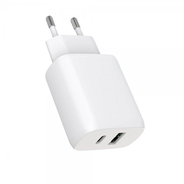 Gear Oplader PD/PPS Travel Charger 30W + QC 18W Hvid