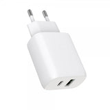 Gear Oplader PD/PPS Travel Charger 30W + QC 18W Hvid