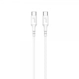 Gear USB-C til USB-C kabel 0,5m Hvid
