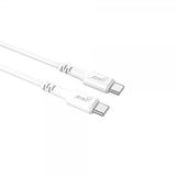 Gear USB-C til USB-C kabel 0,5m Hvid