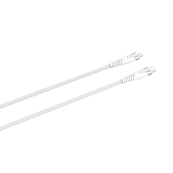 Gear Kabel Kevlar USB-C til Lightning 1.5m Hvid