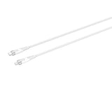 Gear Kabel Kevlar USB-C til Lightning 1.5m Hvid