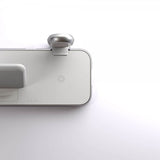 Zens 4 i 1 Stand+Watch trådløs oplader Aluminium Hvid