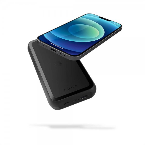 Zens Magnetisk Enkel Powerbank med Stativ 10000 mAh