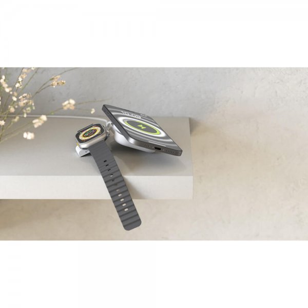 Zens 2-i-1 MagSafe + Watch rejseoplader