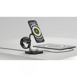 Zens 4-i-1 MagSafe/Watch trådløs ladestation Sort