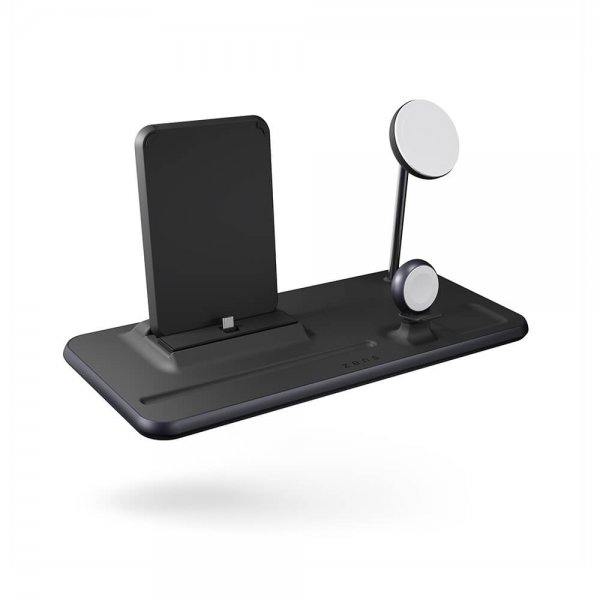 Zens 4-i-1 iPad/MagSafe trådløs oplader