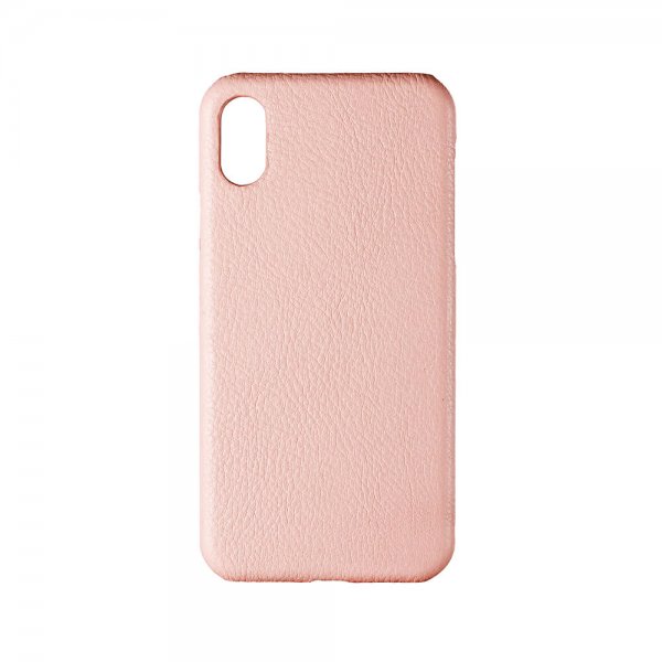 Onsala iPhone X/Xs Cover Ægte Læder Rosa