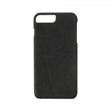 Onsala iPhone 6/6S Plus/iPhone 7 Plus/iPhone 8 Plus Cover Ægte Læder Sort