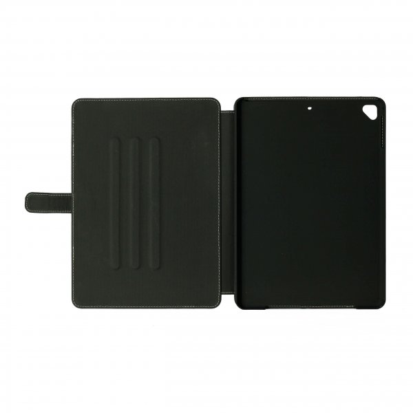 Onsala iPad 9.7 (gen 5/6) Etui Ægte Læder Sort